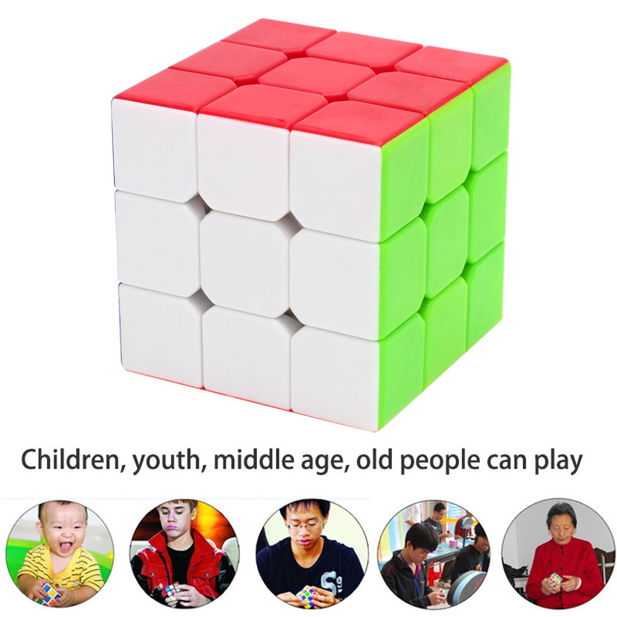 LSMY Speed Cube 2x2 3x3 4x4 Pyraminx Megaminx Puzzle Cubes - Juguete - Imagen 4
