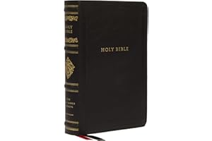 NKJV, Personal Size Reference Bible, Sovereign Collection, Leathersoft, Black, Red Letter, Comfort Print: Holy Bible, New King James Version