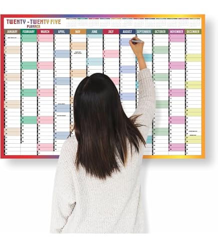 Calendario Da Tavolo 2026 Gennaio-Dicembre - Grandi Spazi Per Appunti, Organizzazione Casa, Ufficio, Scuola, Dimensioni 25.6x19.5 Cm
