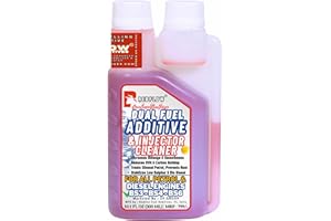 Red Flow Diesel & Petrol Additive | Injector Cleaner (300ML), Treats 60L Diesel & 150L Petrol, for All Cars, Bikes, Scooters. Keeps Engine Clean, Improves Engine Smoothness, Fuel Economy & Pickup.