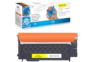 LOSMANN Toner 117A kompatybilny z HP 117A W2072A Toner z chipem do HP Color Laser 150 a 150 nw 150 Series MFP 170 MFP 178 nw MFP 178 nwg MFP 179 FNG MFP 179 fnw (żółty)