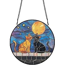 Attrape-soleil Acrylique Peint Ancre Et Gouvernail - Décoration Murale Ou Fenêtre, 16 Cm, Multicolore, Avec Chaîne