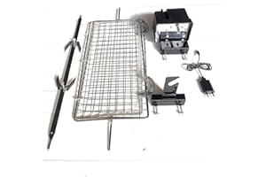 ALLEGRI Barbacoa Asador Tepro MOD CON ESTUCHE CM 61X46 Alimentación USB Parrilla cm 50 x 22 Capacidad máx. 12 Kg