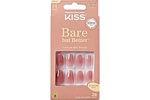 KISS sztuczne paznokcie na klej; Bare-But-Better Nails - Nude Glow