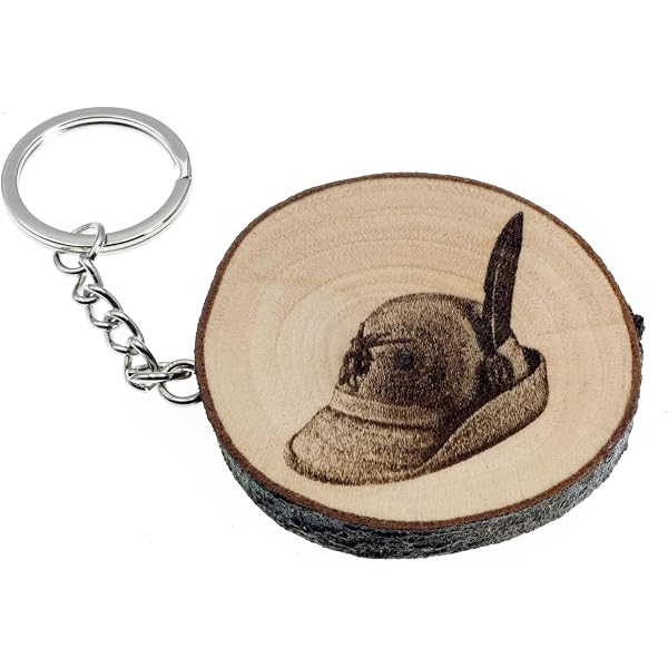 Portachiavi Cappello Alpino In Acciaio Varotto | 7,8 Cm, Simbolo Degli Alpini - 3