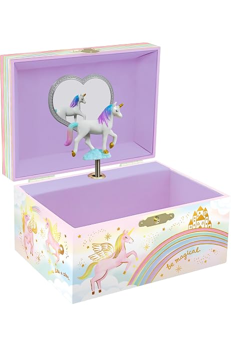MEDWISE Bracelet Licorne Argent Sterling 925 Réglable - Bijou Fantaisie Fille Et Femme, Cadeau Anniversaire Avec Coffret