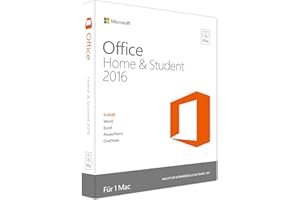 Microsoft Office Mac Home and Student 2016 (Product Key Card ohne Datenträger)