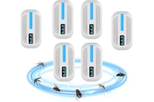 YELKOEYN Ultraschall SchäDlingsbekäMpfer Für InnenräUme - MüCkenstecker Steckdose, Spinnenfalle Raid, Insekten MäUseabwehr, MäUse Vertreiben, Bettwanzen, Gegen Ameisen Stop, Mouse Repeller