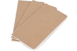 ‎WANDERINGS Wanderings Reisetagebuch Einsätze Regular - 21cm x 11cm - Kariertes Papier - 3er Set - Skizzenbuch Einsätze Für Nachfüllbare Notiz- Und Skizzenbücher Aus Leder, Tagebücher Oder Planer