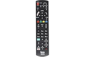TM Electron TMURC330 Mando a Distancia Universal Compatible con televisores Panasonic, con Botones de Acceso Directo a Plataformas Digitales (VOD)