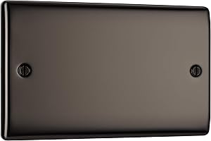 BRITISH GENERAL BG elettrico doppio piatto vuoto, nichel nero