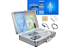 Quantum Magnetic Resonance Body Analyser, Multifunktionell HäLsoskanner FöR Hela Kroppen, 53 DelhäLsorapporter, FlerspråKig, Alla Windows-System,B