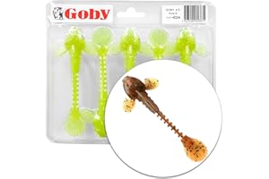 FANATIK Souples Leurre Goby 2" 3.5" 4.5" 5-11cm Leurres de pêche Appâts Artificiel Soft Lures Silicone Fishing Bait Artificial Sofbaits Jig Minnow Drop Shot