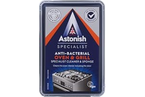 Astonish Specialist Edition Leistungsstarker Backofen- und Grillreiniger und Schwamm, 250 g