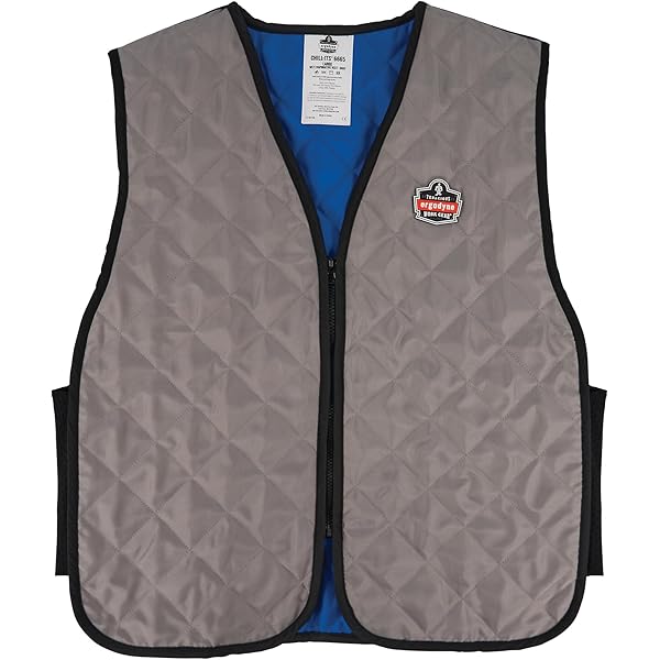 Ergodyne Chill-Its 6665 Evaporative Cooling Vest - Gray, XX