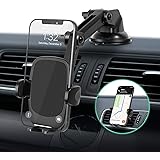 Amazon Brand – Eono Handyhalterung Auto,3-in-1 Handyhalter für Lüftung,Armaturenbrett,Windschutzscheibe,Auto HandyHalterung m