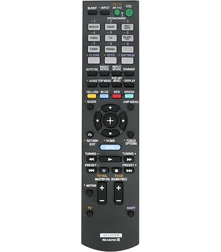 Telecomando Di Ricambio RM-AAP025 Per Sistemi AV Sony – Compatibile Con STR-DG820, DA2400ES, DA3500ES E Altri, Nessuna Programmazione
