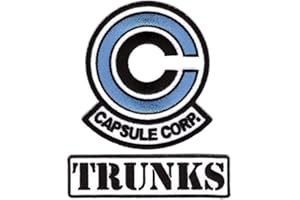 Titan One Europe - Trunks Blue Capsule Corp. Set of 2 Écusson Brodé Thermocollant Patch