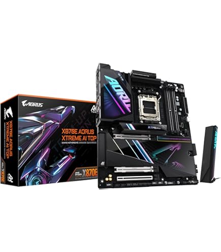 GIGABYTE ANAKART AMD AM5 ATX X870E AORUS MASTER : Amazon.com.tr