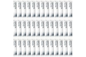 WOODZYCO White Sugar Sticks x 125 – Individually Wrapped Single-Serve Sachets for Hot Drinks & Portion Control - Great for Guests, Hotels, Travelling, On the Go, Catering & Office Use - 125 Pack