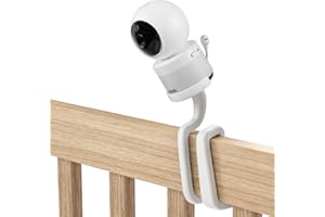 Koroao Baby Monitor Mount for VTech VM5463/RM5764HD /RM5864HD/ RM7764HD/BM3800/BM4700/ BM5600/ BM5700 Baby Monitor Versatile Twist Mount Without Tools or Wall Damage