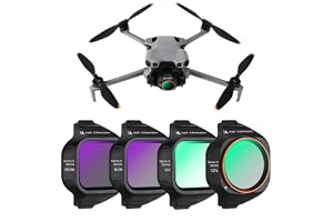K&F CONCEPT Set med 4 filter kompatibel med tillbehör för dji mini 5 pro drönare - 4-pack (CPL UV ND8 ND16) ljusreducerande f