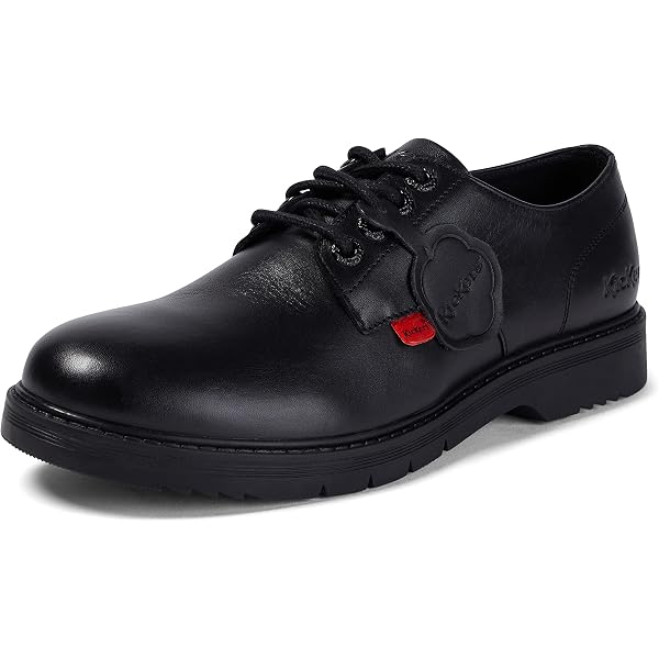 Kickers Daltrey Low Derbies Homme Cuir - Chaussures Ville Confortables Lacets Talon Plat Style Classique
