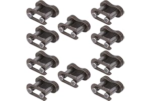 VGEBY 25H Chain Link, 10pcs High Strength Bike Chain Master Link Easy Installation Motorcycle Chain Master Link