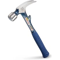 Marteau Estwing E6-24TM Hammertooth - Tête Fraisée, Manche Anti-Rebond Vinyle 40,5 Cm, 680 G, Forgé D'Une Pièce