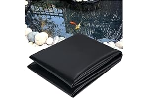 SEALFO Doublure D'étang Étanche HDPE Bâche pour Bassin À Poisson Extérieur Membrane Renforcée Liner Revêtement De Bassin pour Petits Étangs, 1x5m 2x6m 4x7m 3x15m 4.5x12m 6x6m 7x10m 8x8m 10x15m (Size : 4x6m(
