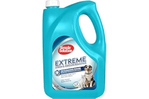 Simple Solution Extreme Pet Flecken- und Geruchsentferner, Enzymatischer Reiniger mit 3X Pro-Bakterien Reinigungskraft - 4Ltr