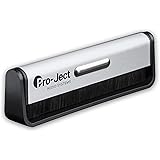 Pro-Ject Audio Systems Brush It PRO4020002 Szczotka do Czyszczenia Włókna Węglowego, Czarny/Srebrny, 8.99 x 22 x 3.99 cm