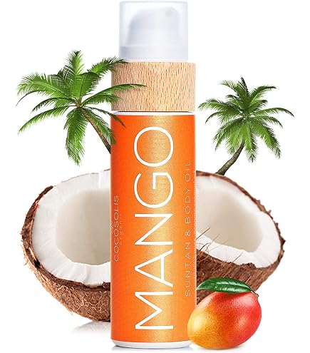 Huile Bio COCOSOLIS MONOI Accélérateur De Bronzage – Vitamine E, Parfum Chocolat – Pour Un Bronzage Progressif Et Naturel