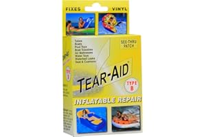 TEAR-AID REPAIR Kit de reparación inflable de vinilo Tear-Aid tipo B