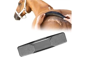 Brosse de Massage 6-en-1, Brosses de Toilettage de Cheval, Brosse de Cheval Massage, Brosse Massage Cheval, Cheval Peigne de Massage pour Chevaux, Brosse Toilettage Cheval