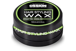 ‎MORFOSE Morfose Barber Wax (Extra Hold), Premium-Haar-Styling-Wachs für Männer, natürlicher Glanz, einfache Anwendung, langlebig, wasserlöslich