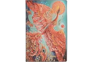 12 Mois 2024 Flexis Oiseau de Feu - Mini - Horizontal - 176 p.