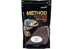 Jaxon Comida básica para pesca Method Feeder Ready GROUNDBAIT 750 g (mezcla de pescado/FM-ZR10)