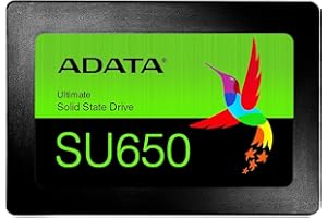 ADATA Ultimate SU650, ASU650SS-960GT-R - Unità a stato solido 2.5", (520 MB/s, 6 Gbit/s), Nero, 960 GB