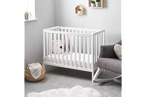 Obaby Bantam Space Saver Cot, White