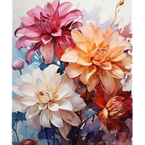 Kit Peinture Par Numéros Adultes 'Ginkgo Biloba' - Toile 40x50 Cm, Peintures Acryliques, Pinceaux Inclus - Sans Cadre - 12