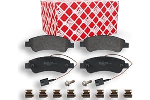 febi bilstein 16956 Brake Pad Set with fastening material, 1 unit
