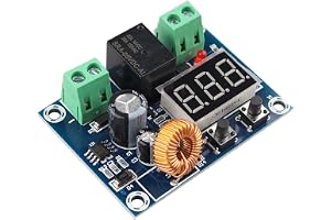 Jopto XH-M609 batterimodul för lågspänning 12-36 V DC batteri lågspänning avstängd med digital display urladdningsskyddsmodul