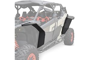 SAUTVS Guardabarros XXL más Ancho X3, Protectores de Barro Ultra Anchos extendidos Delanteros y Traseros compatibles con Accesorios Can Am Maverick X3 / X3 MAX 2017-2025, reemplaza OEM #715002973