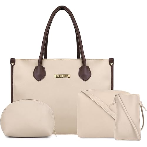 LEGAL BRIBE Textured Tote Bag Combo Of 4