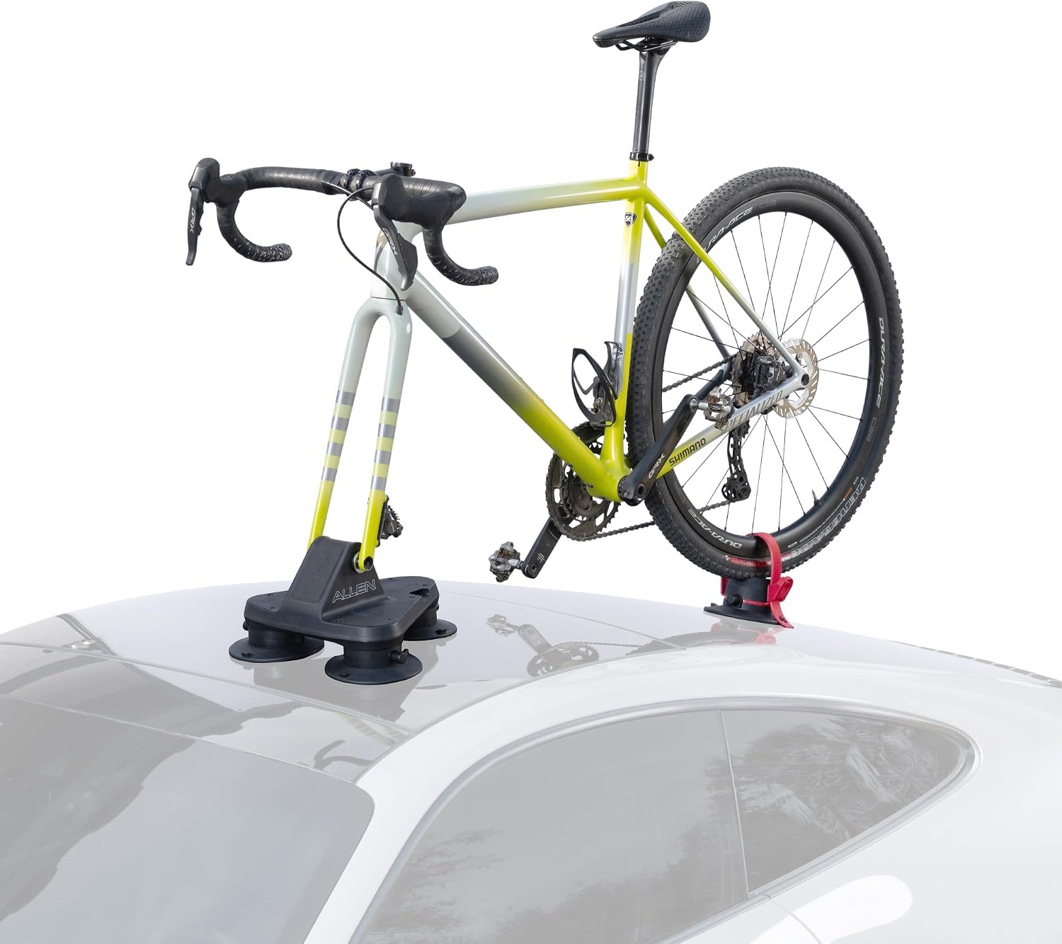 Allen Smart Suction™ GO: PORTABICICLETAS Compacto para 1 Bicicleta