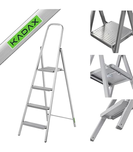 Leifheit trapladder brede treden - Ladders kopen? | Korting tot 76