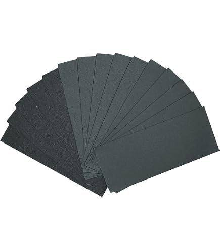 471001 Wet Dry Sandpaper, Assorted Grit, 9\" By 3.6\", 36 PK, 4 Of...