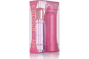 COLOUR ME Pink Perfume for Women. 100ml Eau de Parfum & 150ml Body Spray - Twin Perfume Gift Set Women. Luxury Fragrance - Ladies Perfume Set, Long Lasting Womens Perfumes by Milton-Lloyd