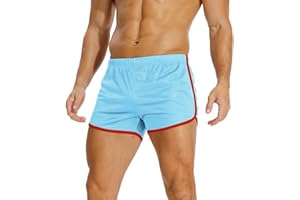 AIMPACT Mens Short Shorts 3 Inch Gym Shorts Men Mesh Mens Bodybuilding Fitness Workout Sports Shorts Breathable